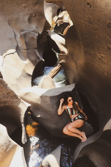 Vale da Lua e suas crateras na chapada dos Veadeiros