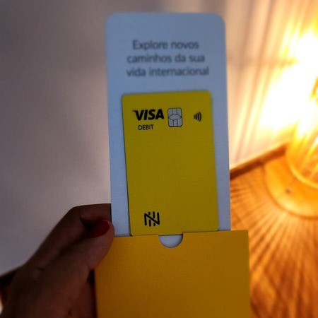 Cartão de débito Internacional da Nômad