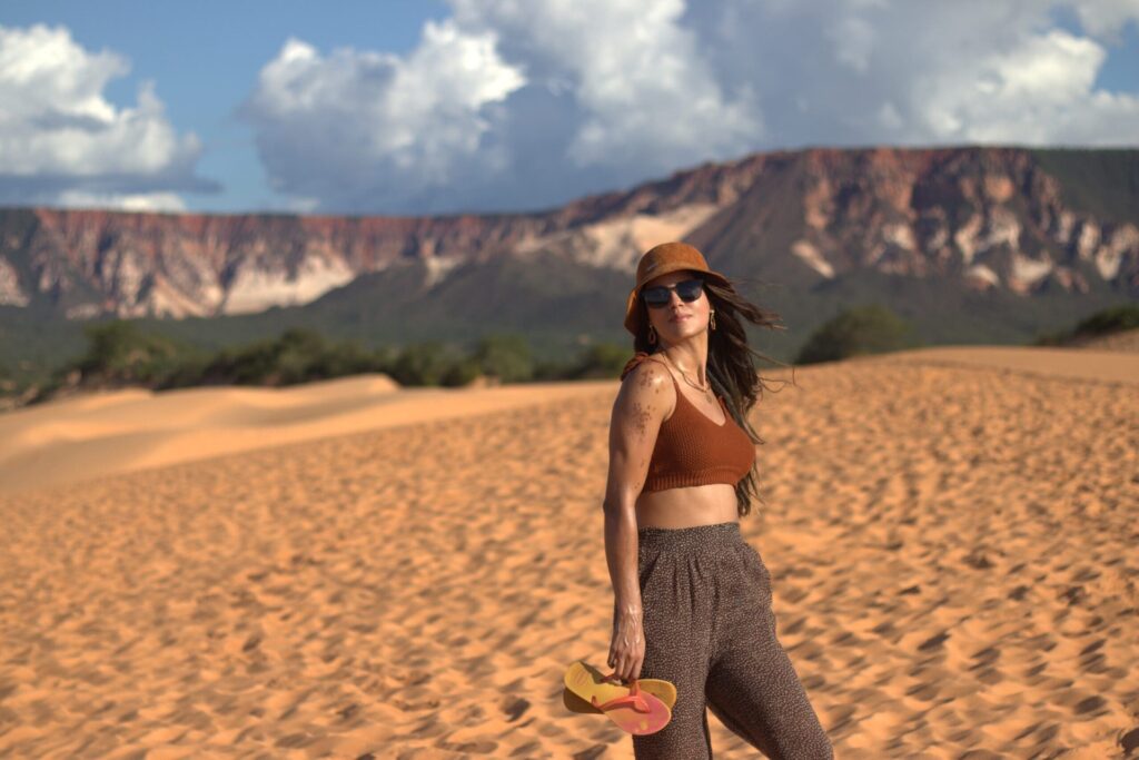 Dunas do Jalapão - Vista para a Serra do Espírito Santo