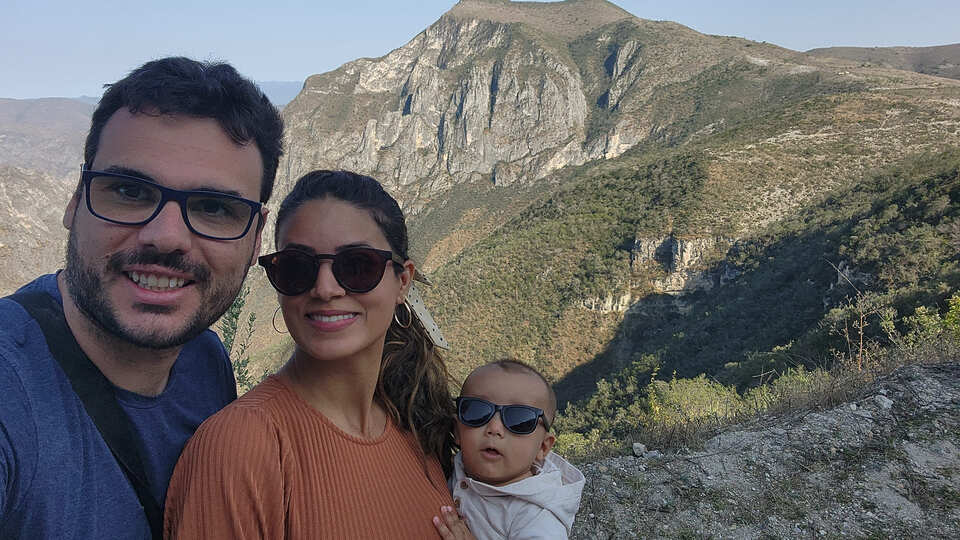 Mirante em Tolantongo no México